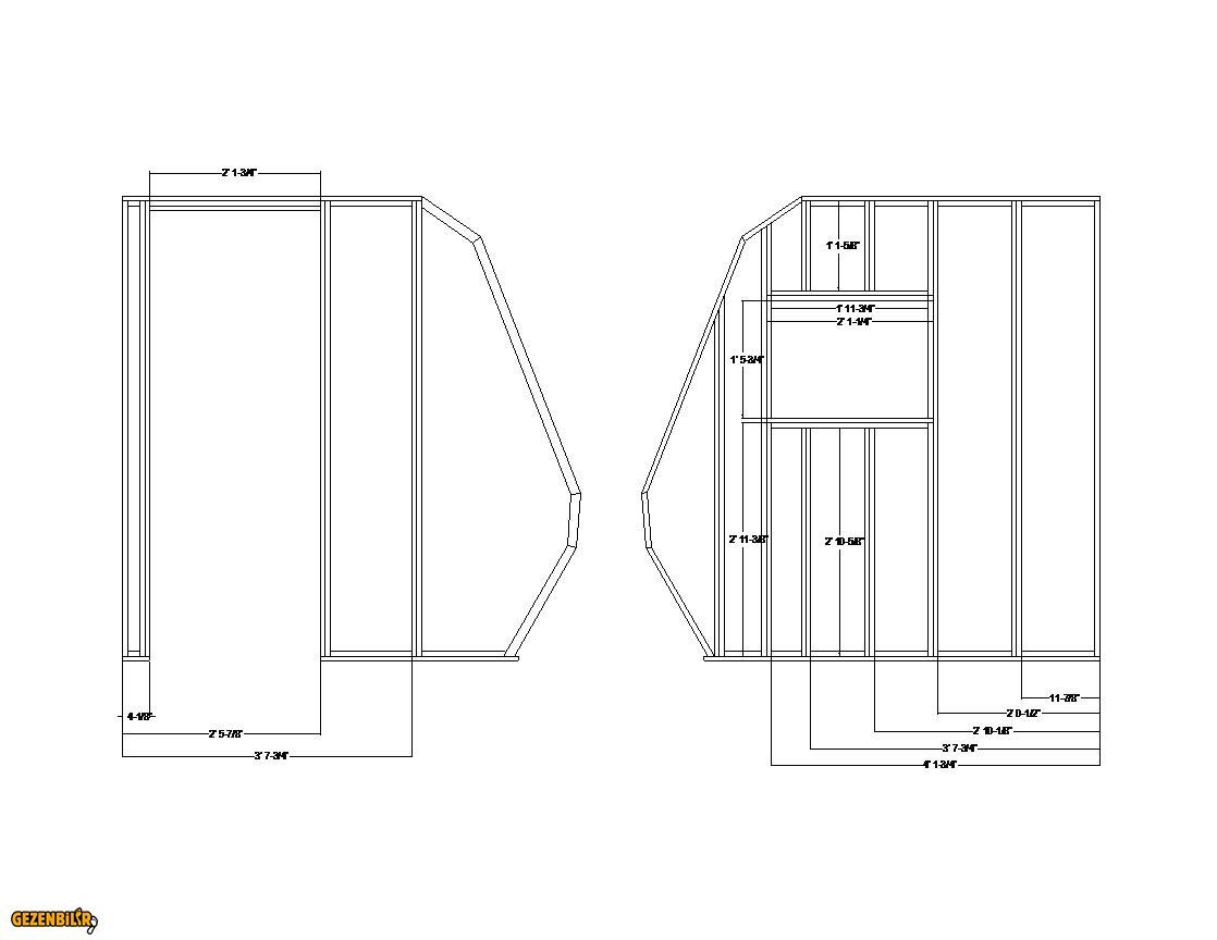 003 Left Right Front Side Dimensions