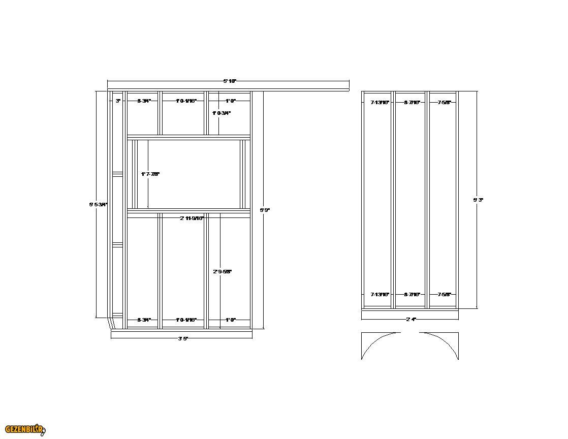 004 Left Right Back Side Dimensions