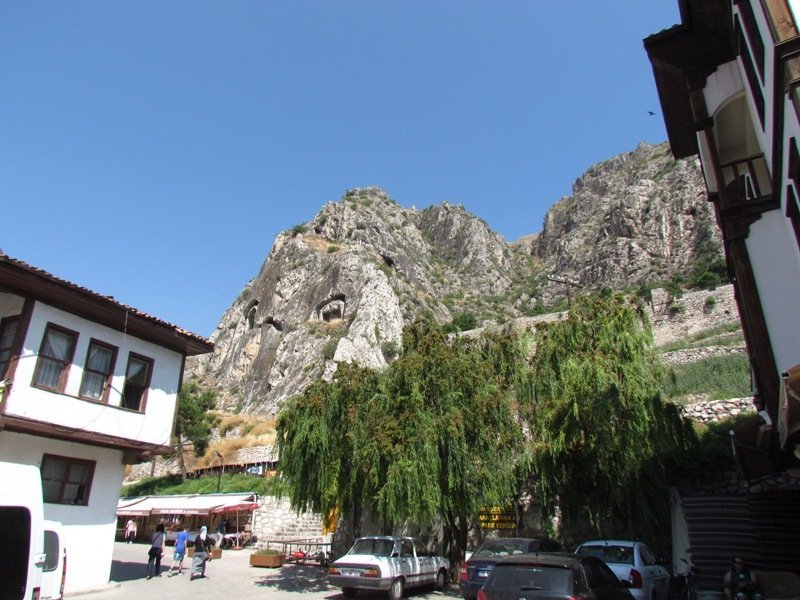 108 Amasya kalesine bak