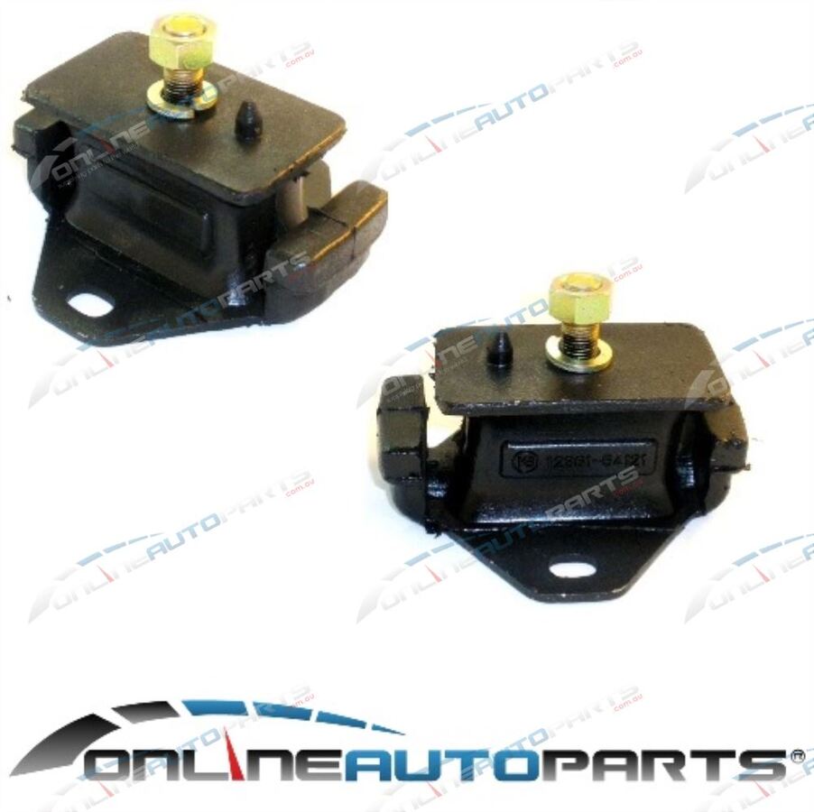 2 Front Engine Mounts Toyota Hilux