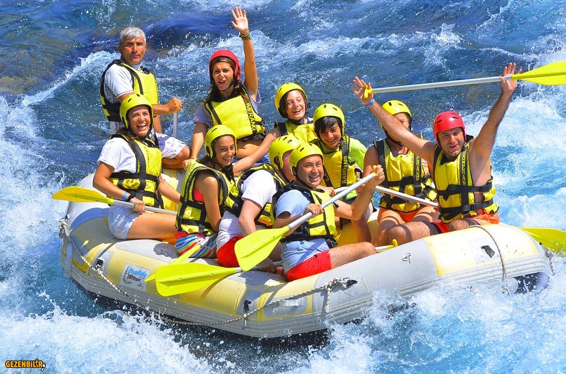 Antalyada rafting tur frsatlar manavgat raftingo