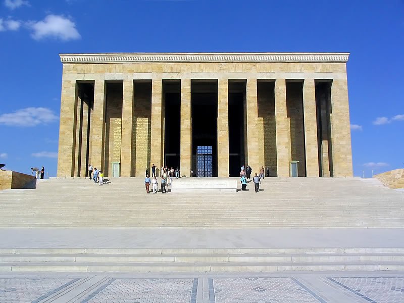 Ataturks Mausoleum in Ankara tr