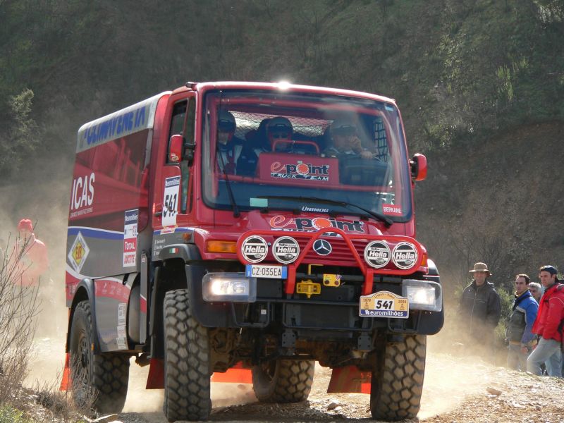D 0015 DAKAR 2006 Unimog u 500 - For the first time since its 1979 inception the Dakar Rally.jpg