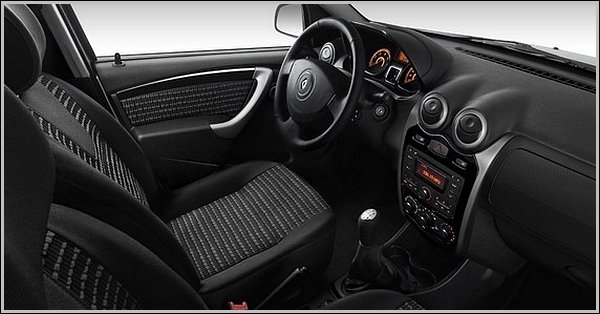 Dacia renault sandero 2012 interior