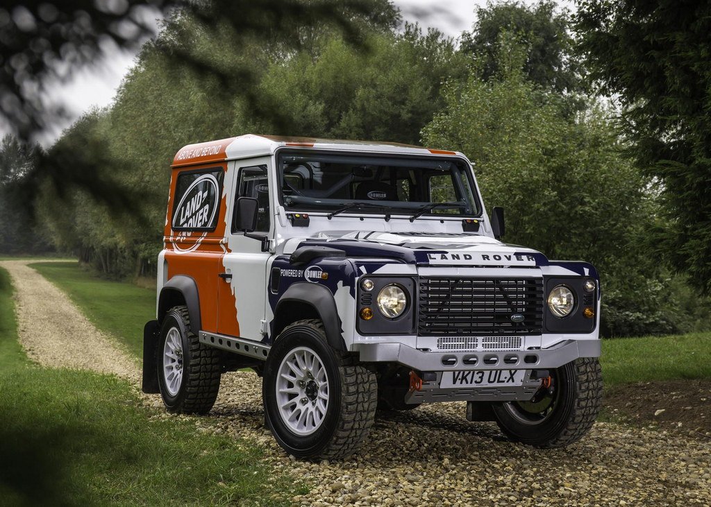 Defender Challenge Rally Car