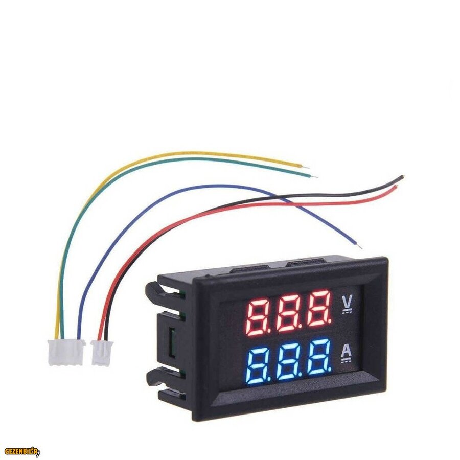 Digital mini voltmetre ampermetre dual dc 0 100 volt 10a  0239537350991643
