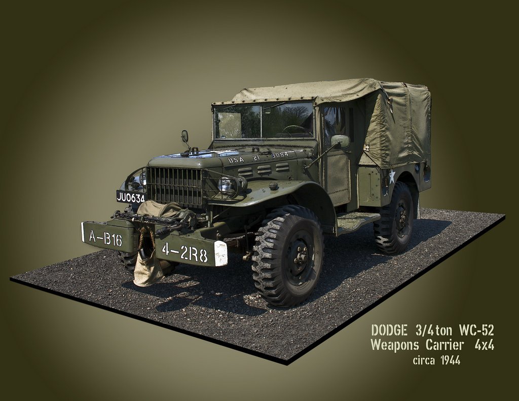 Dodge WC-52 3-4 ton Weapons Carrier.jpg