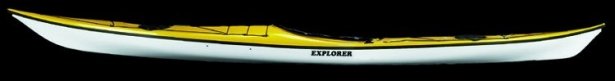 Explorer sea kayak side view