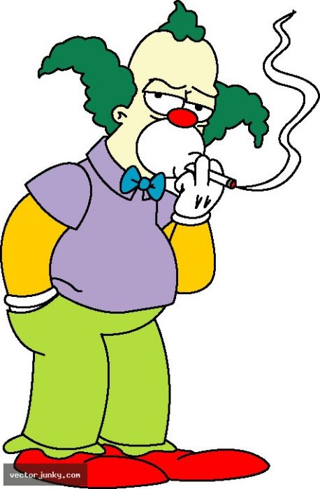 Free Vector Krusty the Clown 01 The Simpsons882.jpg