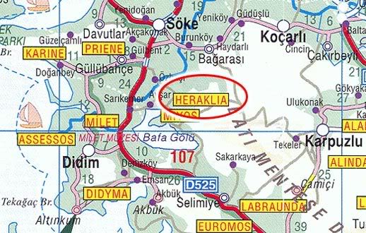 Herakleia map