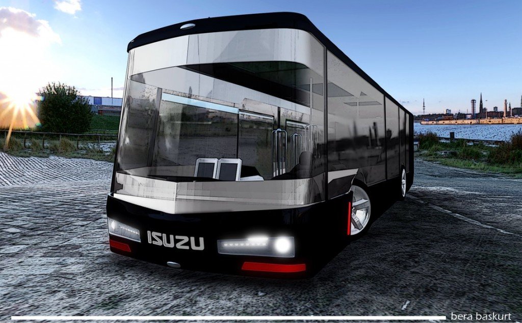 Isuzu concept bus by berabaskurt d52ccbo