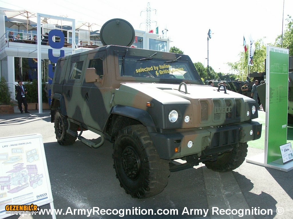 Iveco LMV light armoured jeep 03