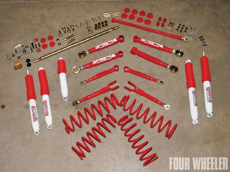 Jeep grand cherokee zjskyjacker kit1