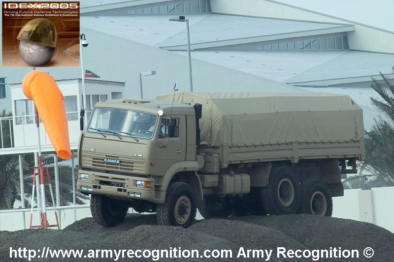 Kamaz truck army recognition IDEX 2005 011