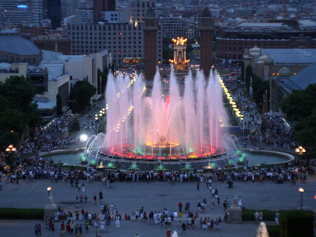 Magic Fountain Montjuic Barcelona