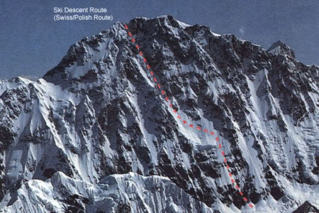 Map skiroute mclean