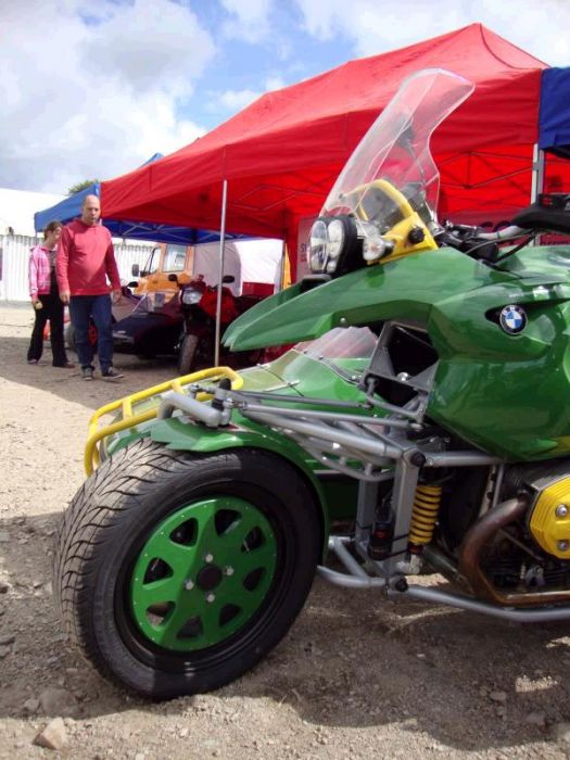 MC 00063 travelside 16A Stern BMW R1200GS with central steering and 5 cm extra shock length and diff