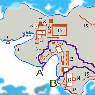 Milet city plan
