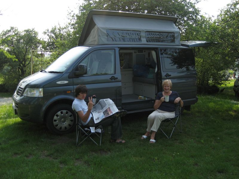 Mum and Michael on the campsite in Krakow.jpg