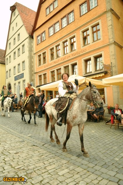 Rothenburg markplatz atlar