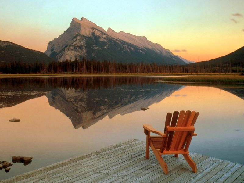 S 00037 Vermillion Lake Escape, Mount Rundle sunset Reflected, Banff National Park, Canada.jpg