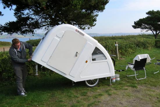 Widepathcamper bicycle trailer camper 8